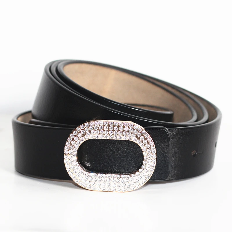 

Genuine Leather Belts for Women Second Layer Cowskin Woman Belt Vintage Pin Buckle Strap Jeans