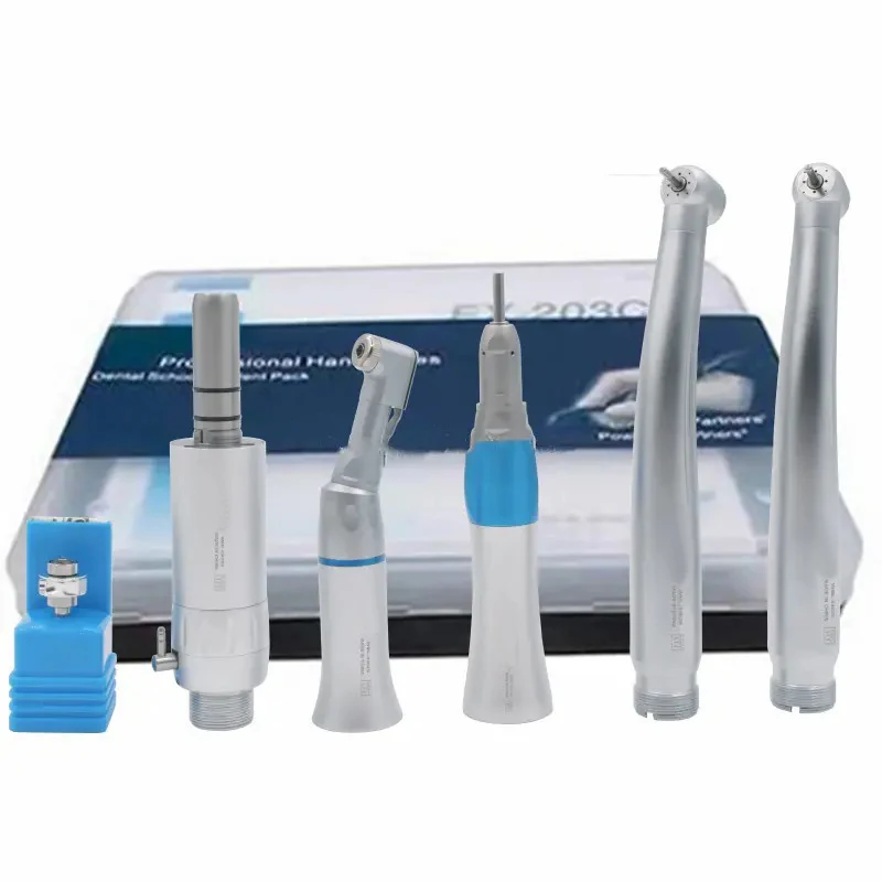 

dentistry Quarter Spray High and Low Speed Handpiece Kit Ex-203c Set