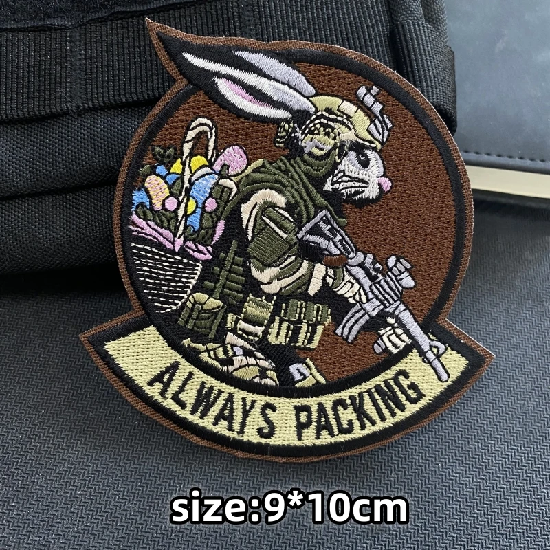 thumbnail image 2 of EmbTao Limited Edition Patch Embroidered Badge Biker Applique Fastener Hook And Loop 2 of 12