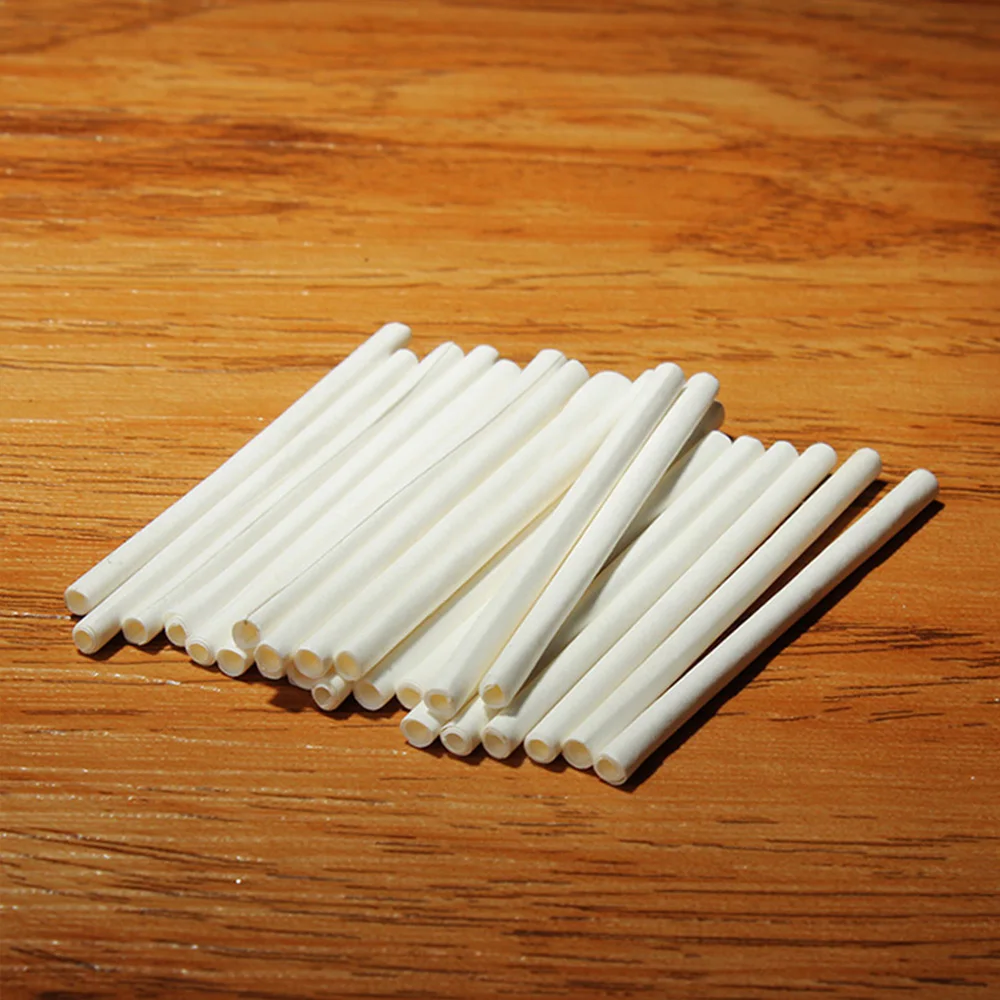 3mm Tobacco Filters 100pcs For Smoking Pipe DIY Smoke Pipe Filter L=50mm Paper filter Smoking Tools Tobacco Tar Filtration smoking pipe filters tobacco smoking accessories smoking accessories tobacco pipe smoking pipe herb smoking pipe