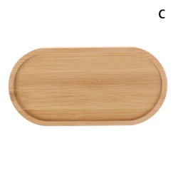 Bamboo Coasters and Tray for Home Decor and Kitchen Use (C)