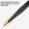 Eyelashes Tweezers Scrapbook Sticker Tape Picking DIY Journal Hand Account Tweezers Stainless Steel Mobile Phone Repair Tweezer 1