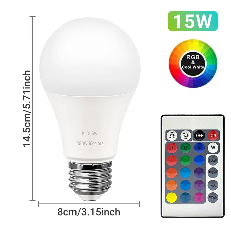 15W
