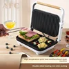 EU New Portable Mini Easy to Clean Breakfast Maker Stainless steel Electric Frying Machine Sandwich Steak Maker For Household 5
