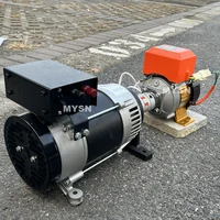 Générateur à aimants permanents à énergie libre 50KW 100KW 220V 380V Générateur sans balais Ensemble de générateurs magnétiques avec moteur réglable 4