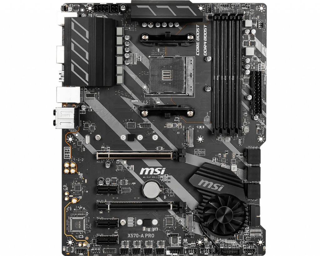 New Ryzen 5 5600X + X570 A PRO Motherboard MSI AMD X570 A PRO For 