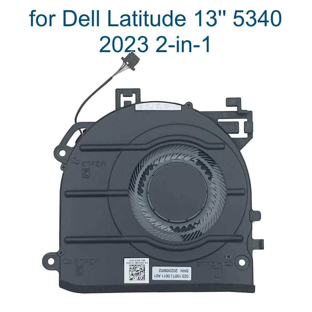 DELL Latitude 13 5340 2-in-1 노트북 PC CPU 쿨러 라디에이터 EG50040S1-CU70-S9A 09WH82 023.100TJ.0011 용 노트북 냉각 팬