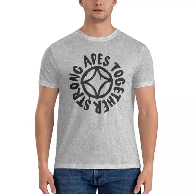 Apes Together Strong Essential T-Shirt Fruit Of The Loom Magliette Da Uomo Magliette Taglie Forti Magliette Nere