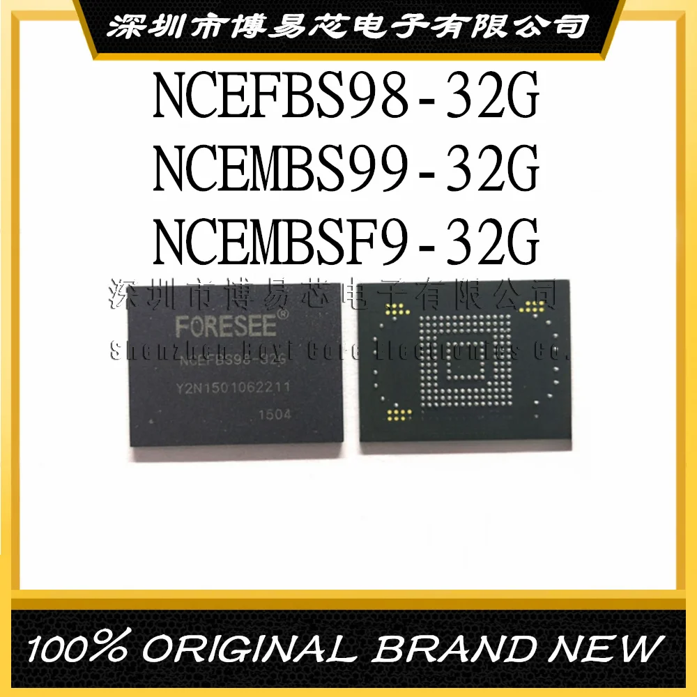 

NCEFBS98-32G NCEMBS99-32G NCEMBSF9-32G 32G 169 balls