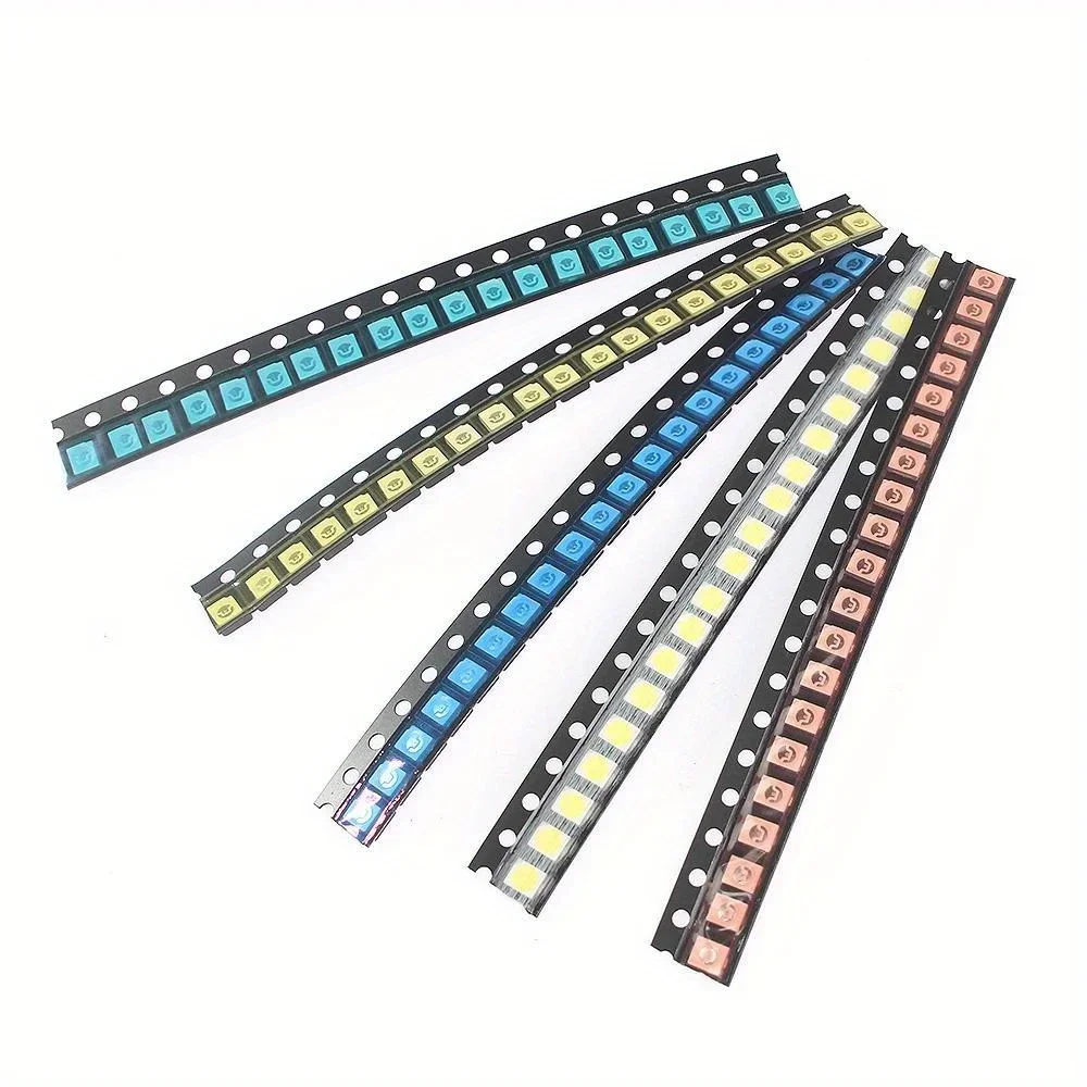 SMD LED Diodes 200pcs/lot 0603 0805 1206 1210 5050 5730 High Brightness SMD LED Diodo Kit Green RED White Blue Yellow