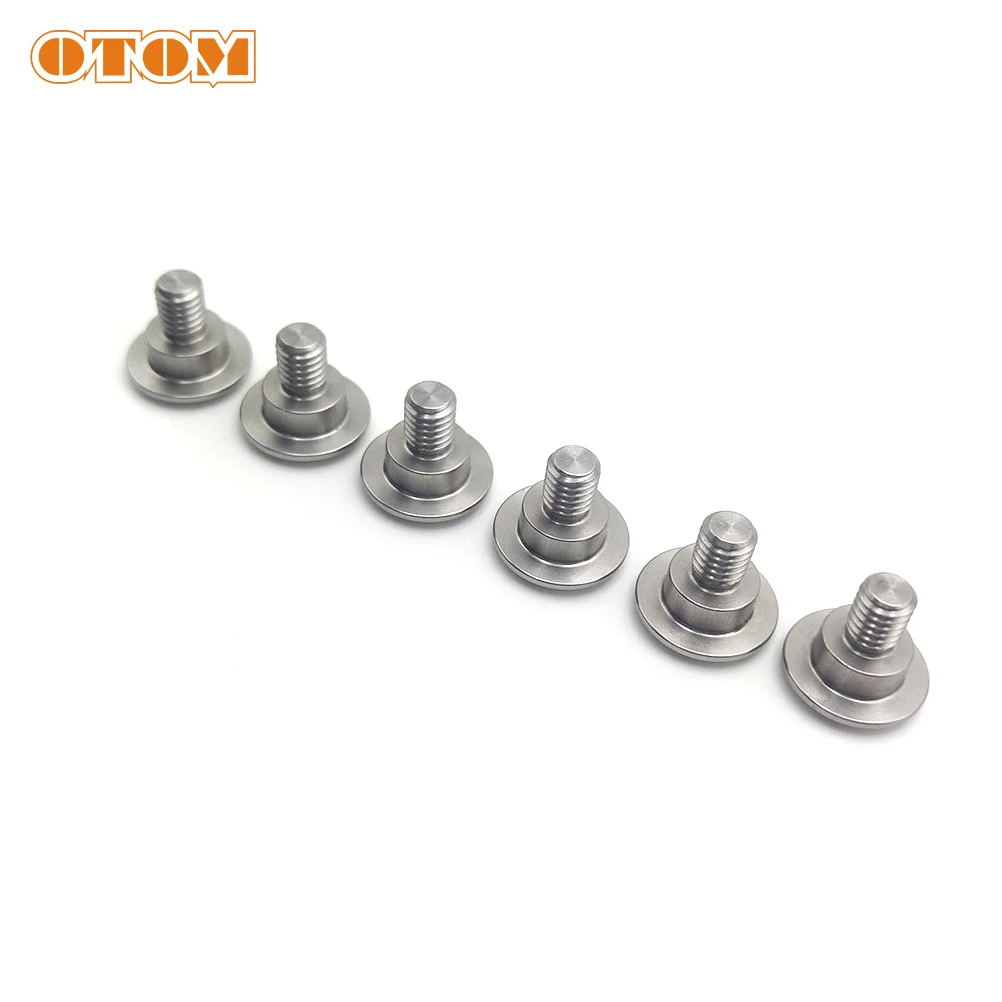 OTOM Front Fork Guard Bolt Screw For HONDA CR125 CRF250R CRF250X CRF450R CRF450X CRF450RX Motorcycle Front Axle Nut Cover Bolts motorcycle accessories auto accessories motorcycle screw caps motorcycle screws motorcycle fasteners bolt nut covers motorcycle nut covers