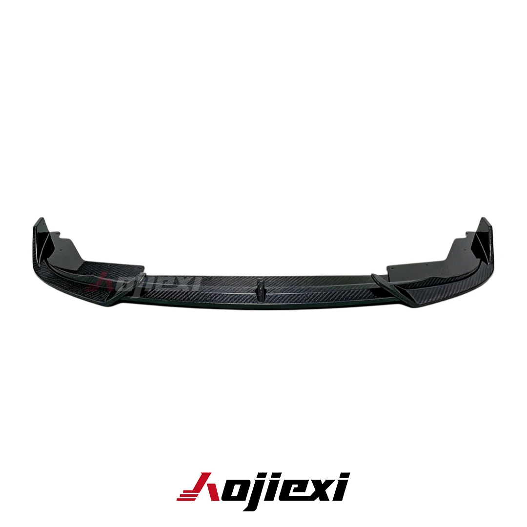 AK 스타일 리얼 카본 파이버 프론트 범퍼 립 스플리터 (BMW 3 시리즈 G20 G21 330i M340i LCI 2023-2026 G20 카본 프론트 립)