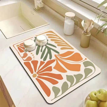 Absorbent Kitchen Drying Mat 1