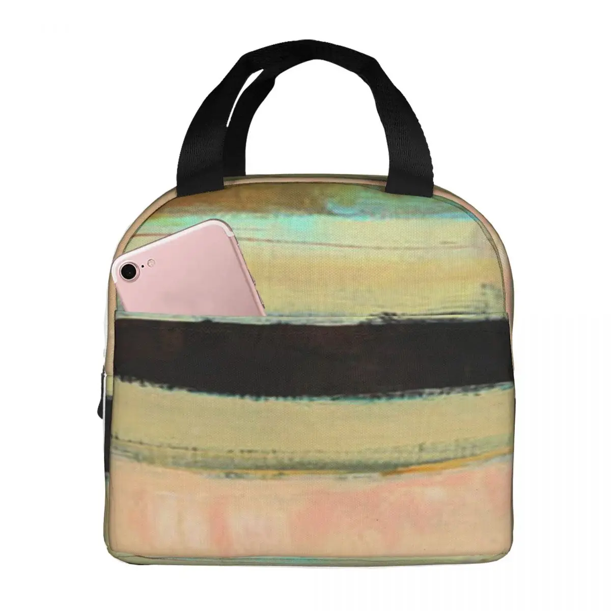 Strisce Impilate 17 Jane Davies Lunch Tote Lunchbox Lunch Bags Bags Thermo Cooler Bag