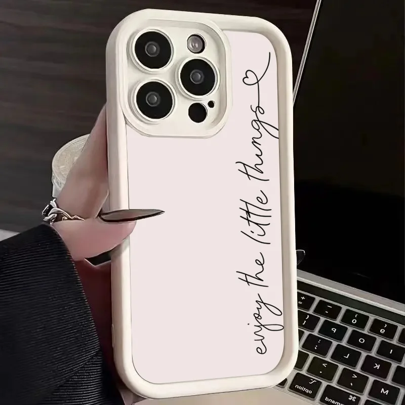 Simple English Design Phone Case Cover