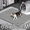 90CMX60CM Cat Litter Mat Waterproof Double Layer Pet Litter Box Mat Pet Toilet Cat Mat Nonslip Sand Cat Washable Pet Clean