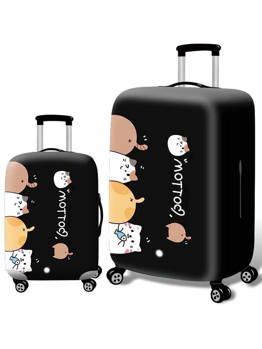 thumbnail image 1 of Funda de equipaje de dibujos animados TY, funda protectora de maleta de tela elástica, funda protectora antipolvo para equipaje, adecuada para accesorios de viaje de 18 a 32 pulgadas, 1 of 5