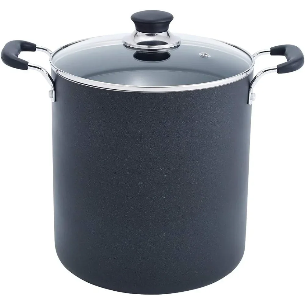 

Антипригарный горшок T-fal, посуда, кастрюли и сковородки, подходит для посудомоечной машины, цвет черный