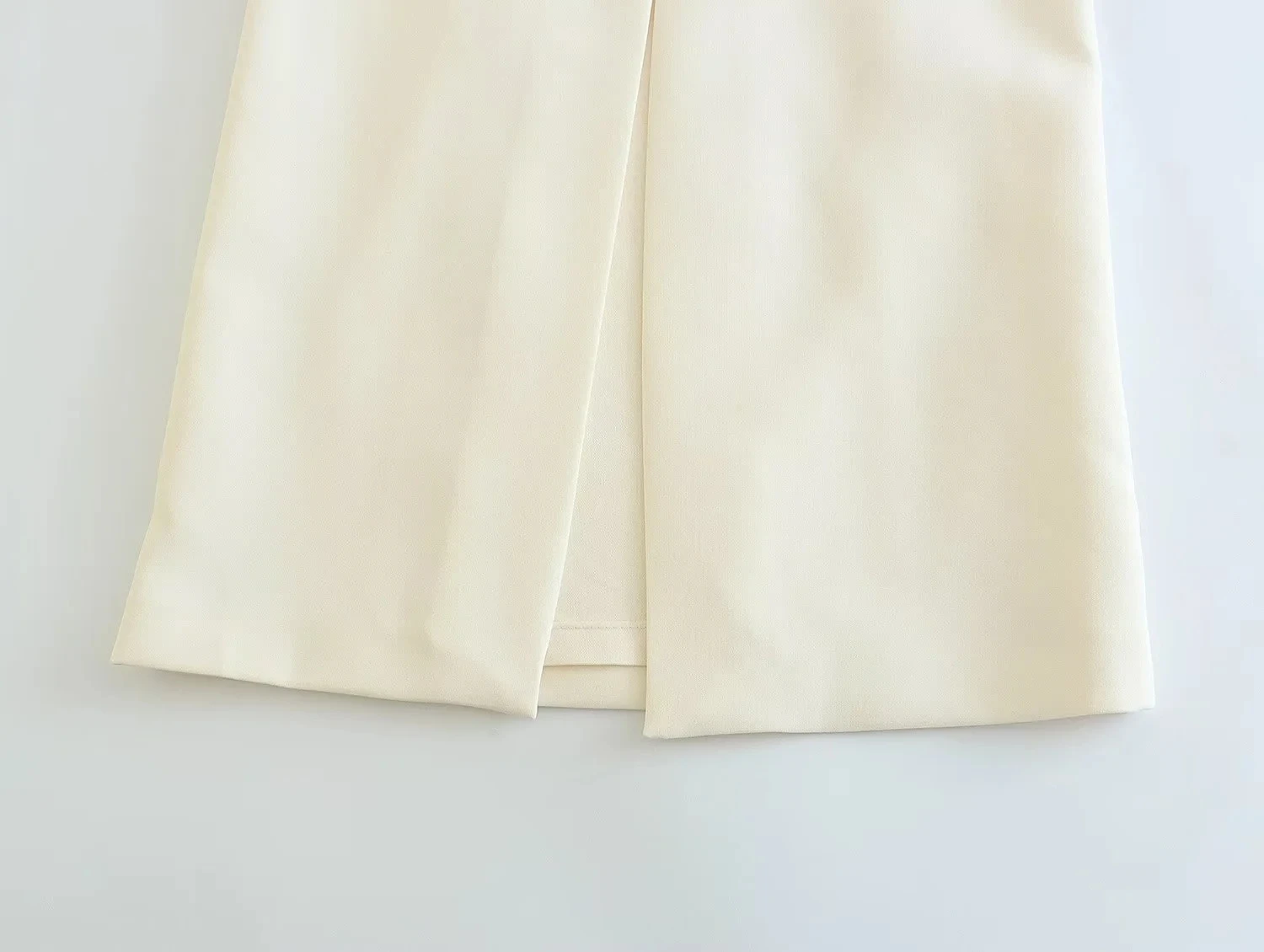 Frauen Fashion Solid Plissee Zurück Schlitz Zipper Midi Kleid Vintage Liebsten Ärmellose Weibliche Party Dame Kleider – Detail 11