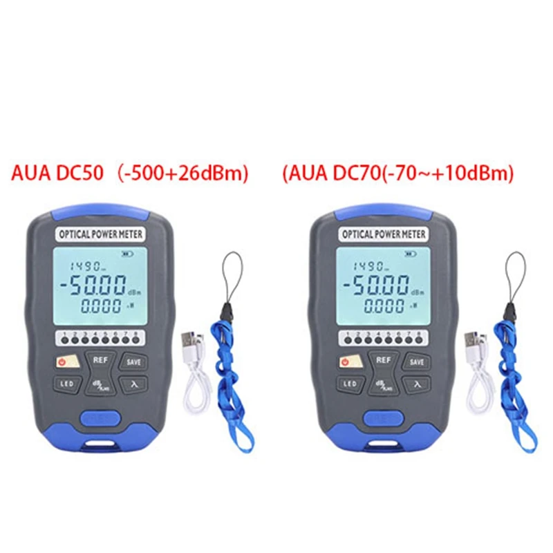 

Optical Fiber Power Meter Mini Fiber Optic Meter With For Maintenance(AUA DC50(-50-+26Dbm))