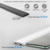 Ultra Thin Magnetic Track Light No Ceiling Required Surface Mounted DC48V Rail Home Store Flood Grille Spot LED Lamp Black White 2