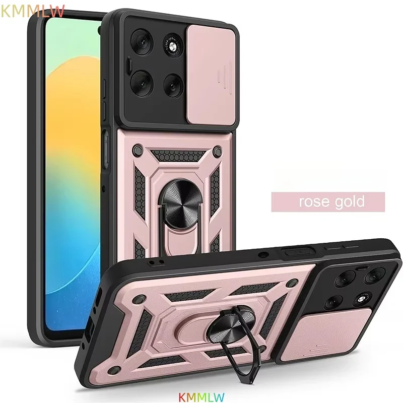 Shockproof Armor Case Phone Cover with Camera Lens Protection