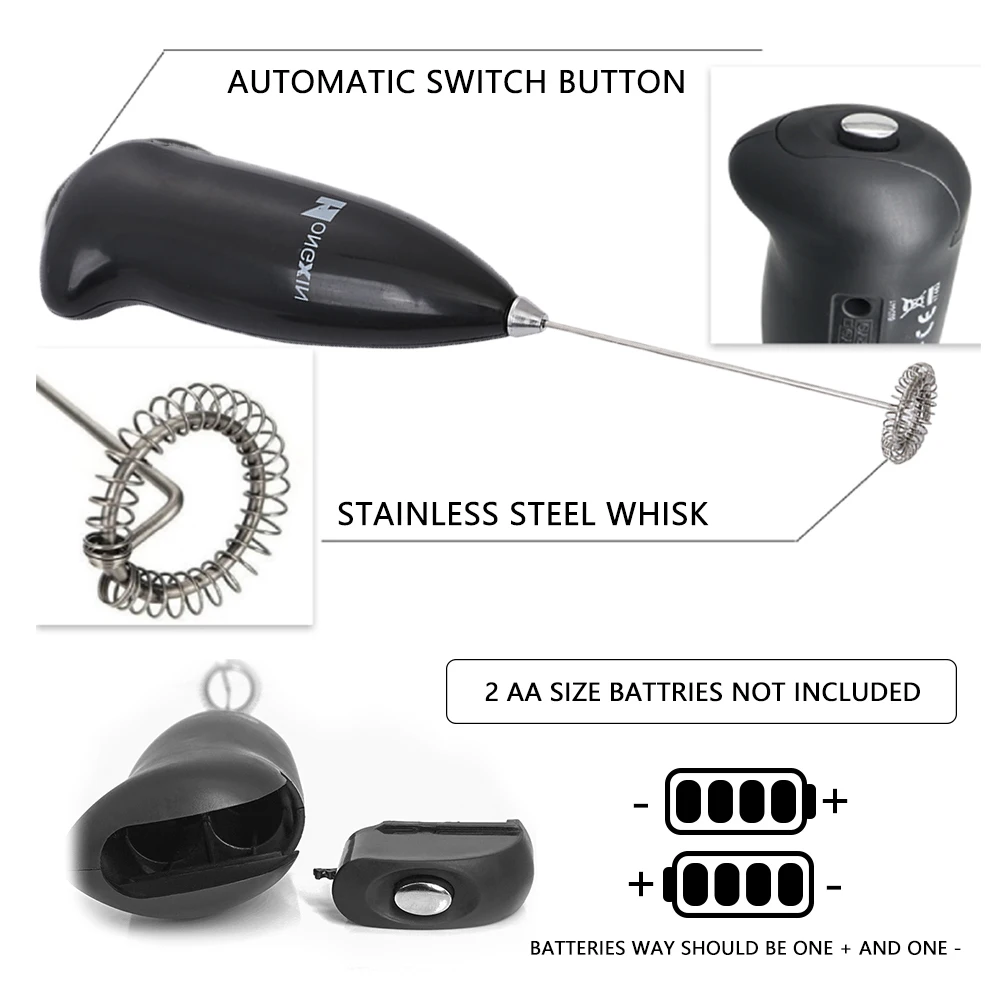 Mini batidora eléctrica automática 5 Mini batidora eléctrica automática 5
