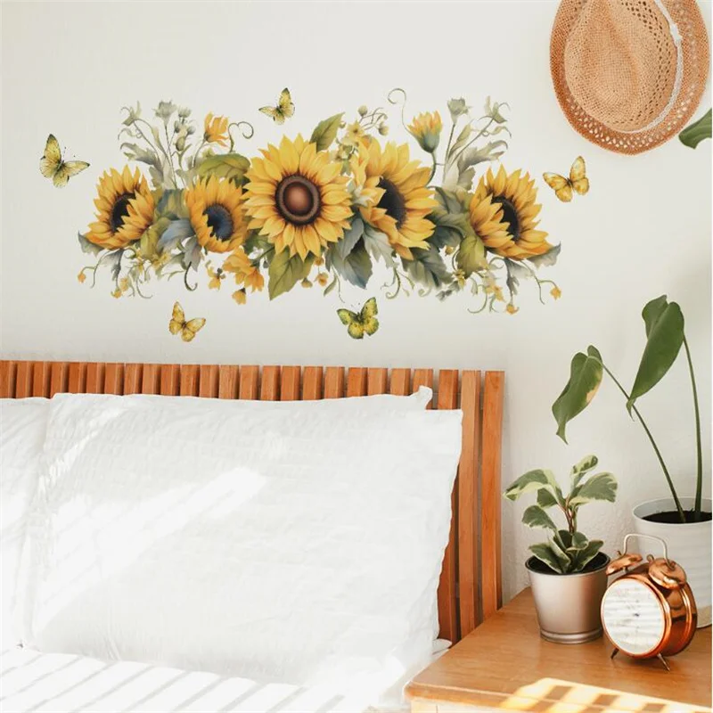 Sunflower Wall Decal 3