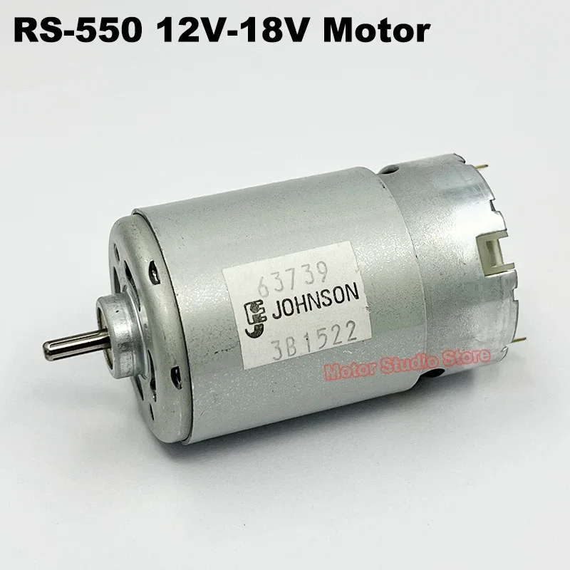 Johnson RS-550 Carbon Brush Motor DC 12V 14.4V 18V 27800RPM High