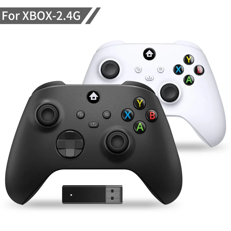 

For XBOX Serise X/S Gamepad Controller With 2.4G Wireless Receiver Anti-skid Rocker Gaming Handle for PC Gamepad Accessories