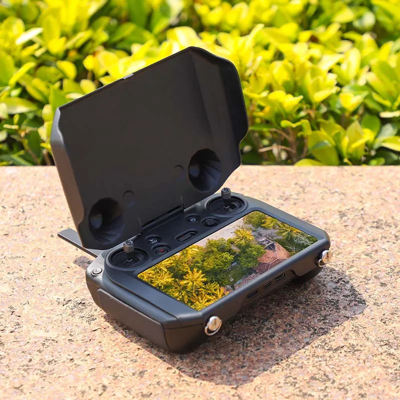 2 in 1 DJI RC Pro Remote Control Sun Hood Sunshade Joystick Screen Protector Cover For DJI Mini 3 Pro / Mavic 3 Accessories