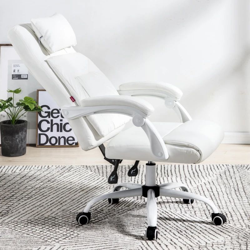 Wheels Ergonomic Office Chair Glides Gaming Luxury Office Chair Comfy Aesthetic Home Sillas De Oficina Interior Decoration mr paper 6 styles 40pcs bag vintage plant sticker creative aesthetic flower butterfly scrapbook decoration stationery sticker