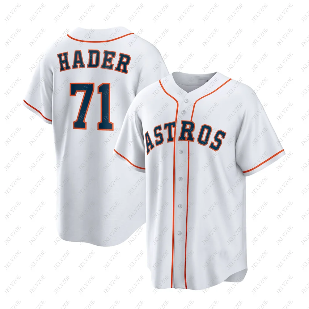 Hot Men Houston Astros Kids Adult Baseball Jersey Male Top T Shirt Train Boys Tee Children Uniform Clothes Team Clothing /25