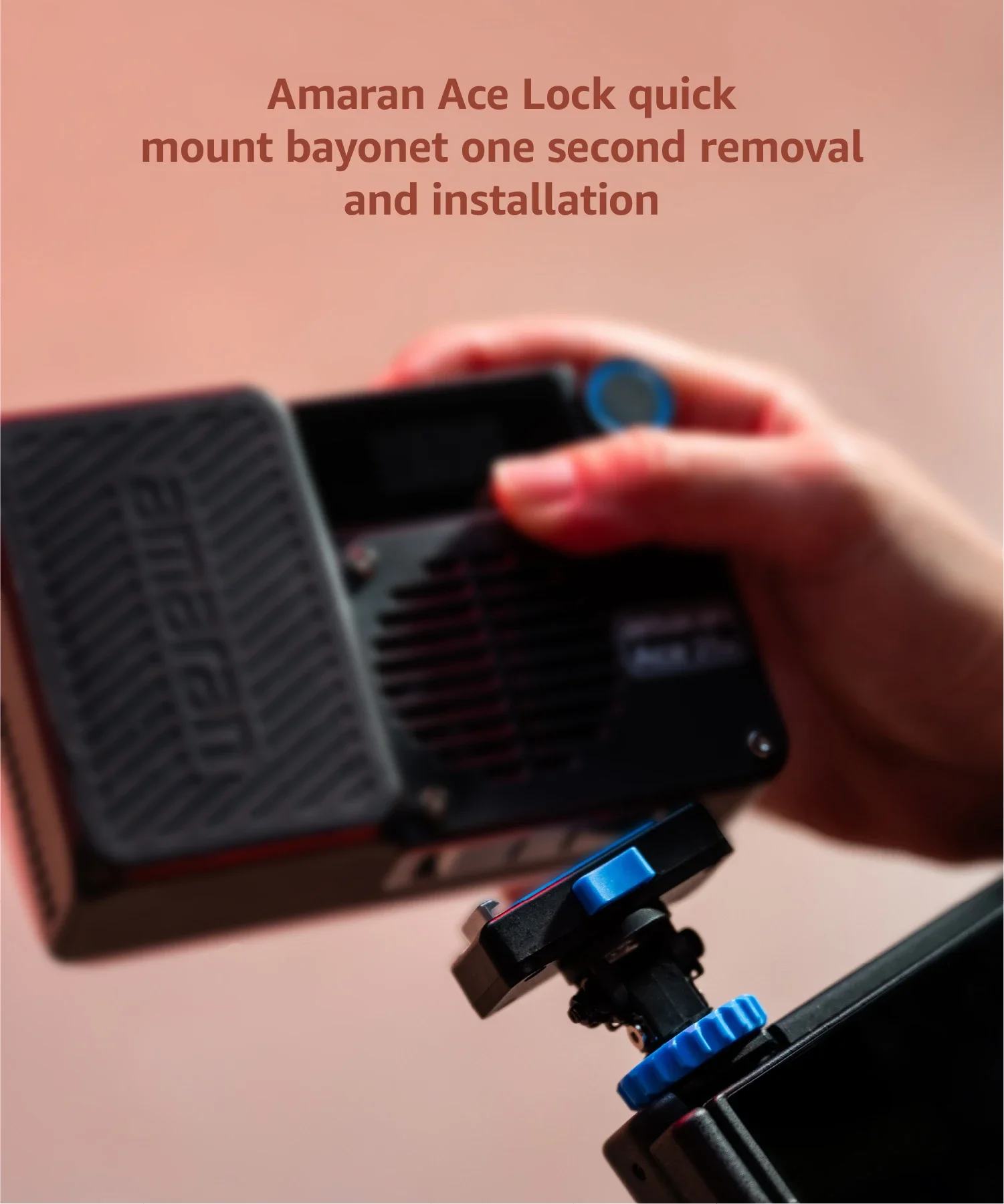 Aputure amaran Ace 25c Kit RGBWW Full Color Camera Led Video Light