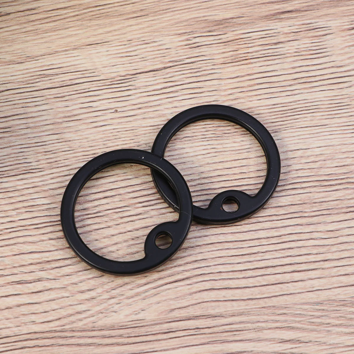 Baluue Pet Tag Dog Id Tag Silencers Rubber Silencers Dog Silicone Dogtag Black