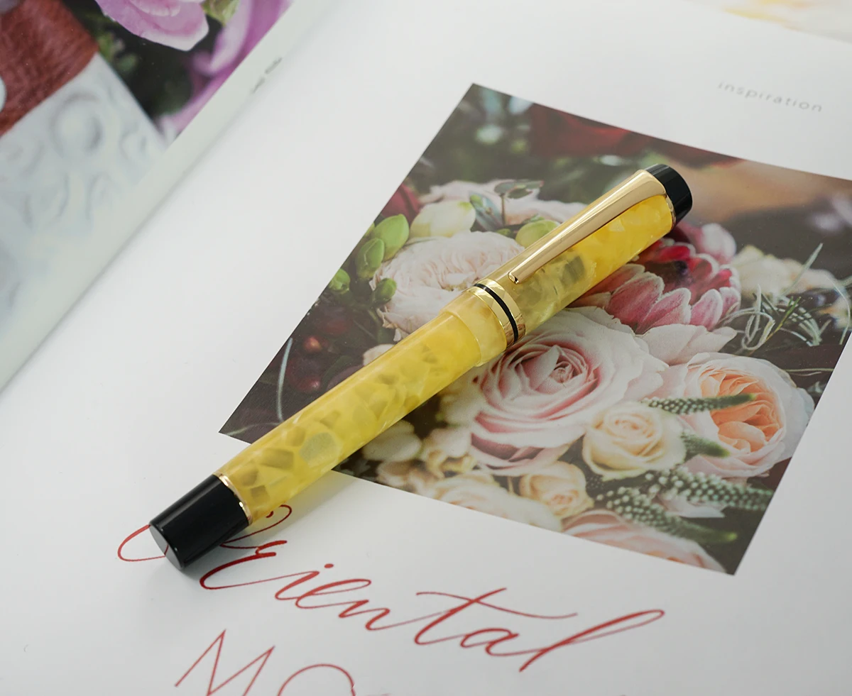 Kaigelu 316セルロイド万年筆、美しいパターンイリジウムef/f/m