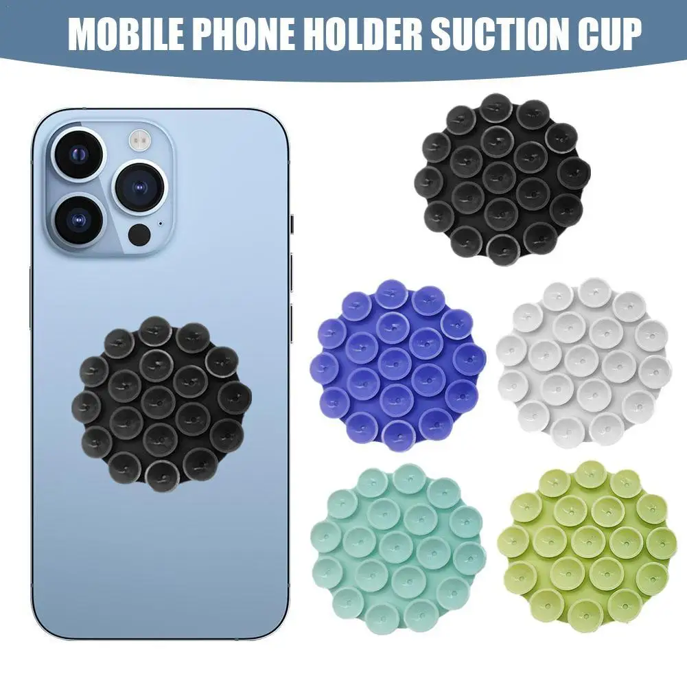 

Portable Silicone Suction Cup Phone Mount Mini Suction Sticker Mount Car Navigation Bracket Universal Mobile Phones Stand