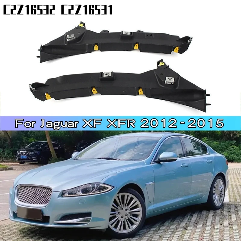 

1 пара левый и правый автомобильный передний бампер кронштейн C2Z16532 C2Z16531 для Jaguar XF XFR 2012-2015 Аксессуары