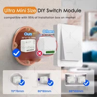 Ultra Mini Zigbee Smart Switch DIY Module 10A Smart Home Relay Automation Breaker App Remote Timer Control Work With Tuya Z2MQTT - Image 3