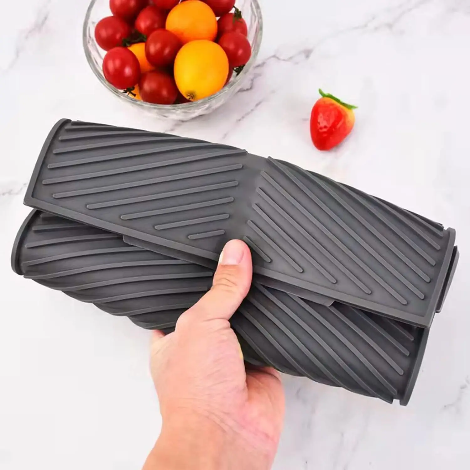 Silicone Dish Drying Mat - Large Heat Resistant Pad