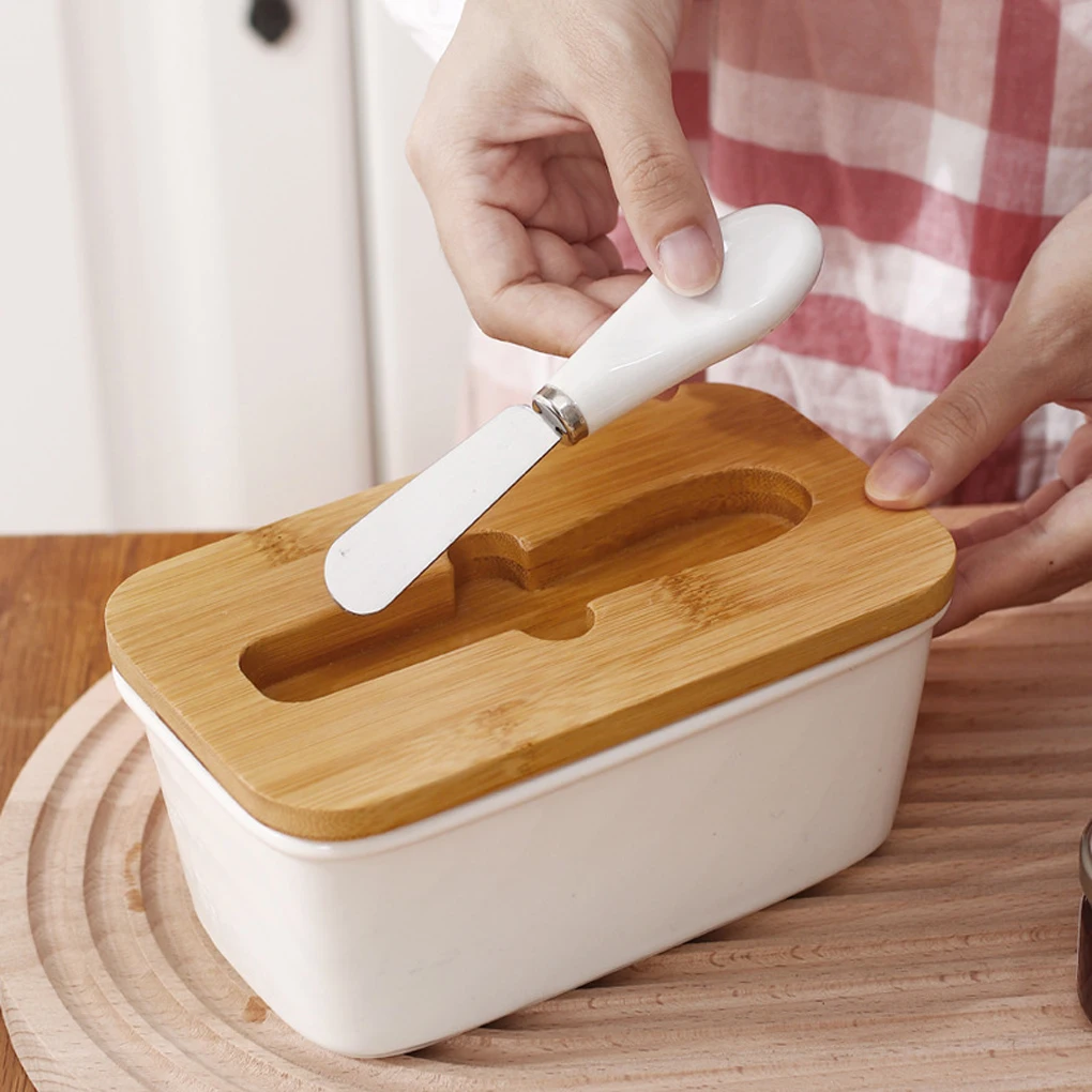 Butter Storage Box Refrigerator Cheese Holder Case Organizer Organizing