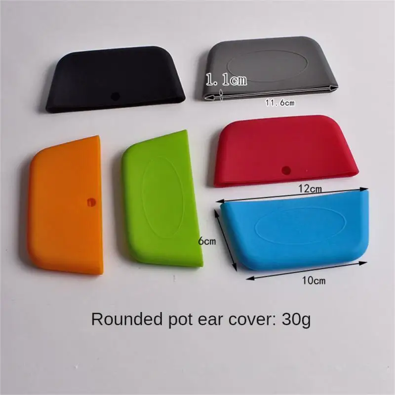 Kitchen Silicone Pot Pan Handle Holder Sleeve Slip Cover for Cookware pot handle cover pot handle holder