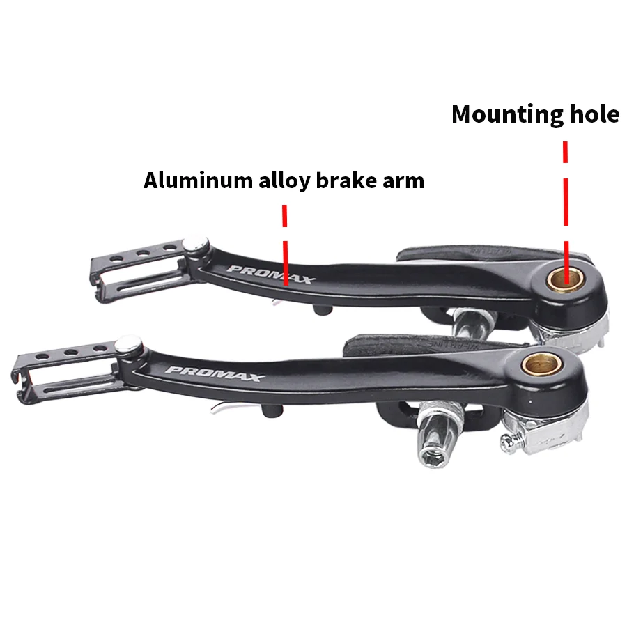 Mountain Bike brake pads MTB Folding Bicycle Accessories aluminum Bike Parts bicycle brake pads V brake clamp