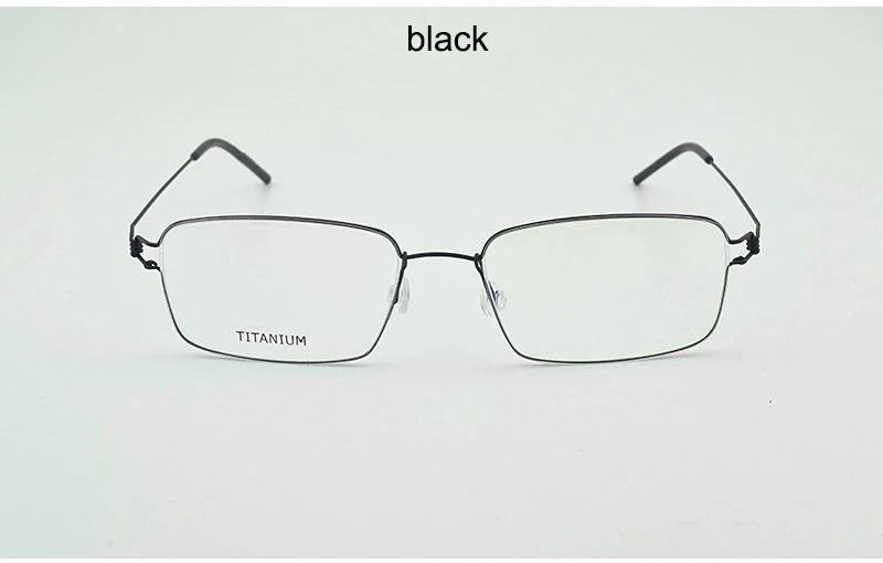 2026 Dänemark Design Titan Brille Rahmen Männer Runde Brille Koreanische Business Ultraleicht Brillen Mode quadratische brille Frauen – Detail 10