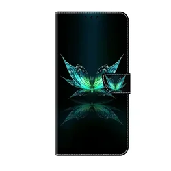 Painted Pattern Wallet Flip Cover Case for Samsung A16 5G (A1)