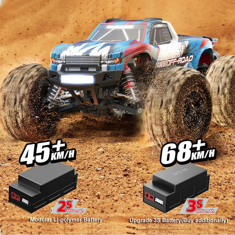 MJX Hyper Go 16208/16209/16210 Rc Car Brushless High-Speed 4WD Remote Control Off-Road Truck Big Wheel Truck Rc Cars for Adults 3