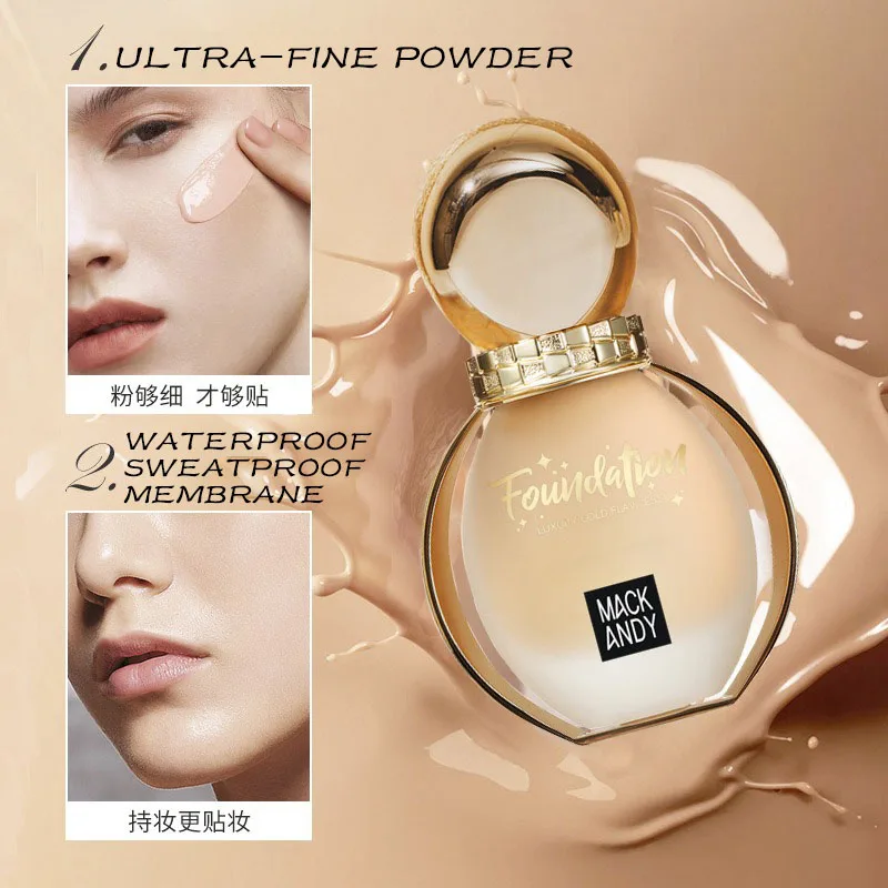 40ML Liquid Foundation Full Cover Face Base Liquid Foundation Smoothing Beauty Moisturizing Cream No-face Concealer Makeups