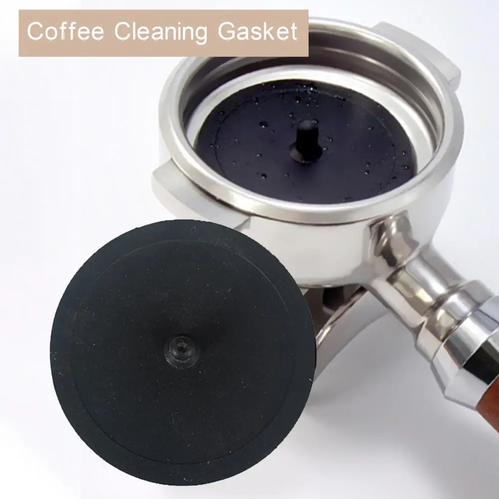 58mm Stainless Steel Backflush Blind Filter For Espresso Machine | Portafilter Cleaning Basket