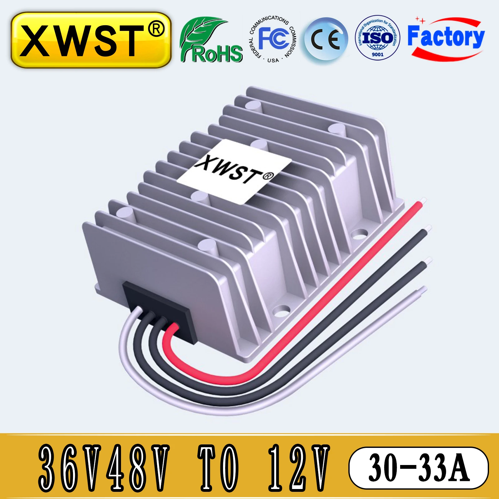 30-60V 36 V48V A 12V Dc Dc Convertitore Riduttore Di Tensione Da 48V A 12V Modulo Trasformatore Step-Down 36V 12V Buck Power Inverter Solare