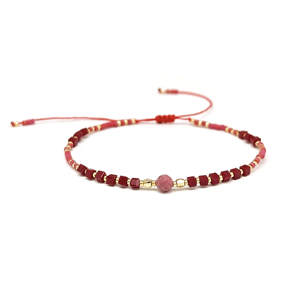 KKBEAD Miyuki Armband Boho Minimalistischen Zierliche Kristall Schmuck Stein Charme Armbänder für Frauen Vintage Pulseras Femme – Detail 4